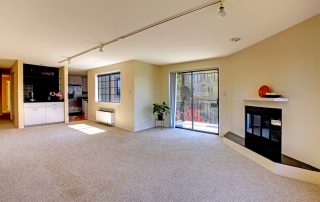 Professional carpet cleaning in a Niwot home with light-colored flooring